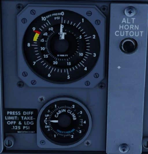 Cabin Altitude And Aircraft Altitude Aircraft Pressurization 