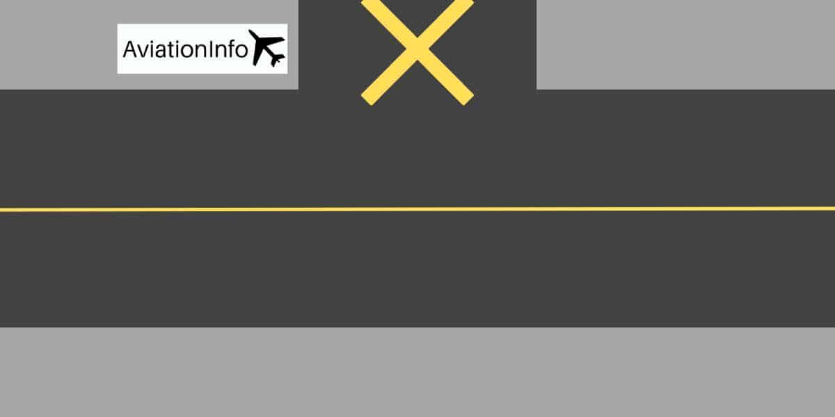 What are White or Yellow Xs on a Taxiway?