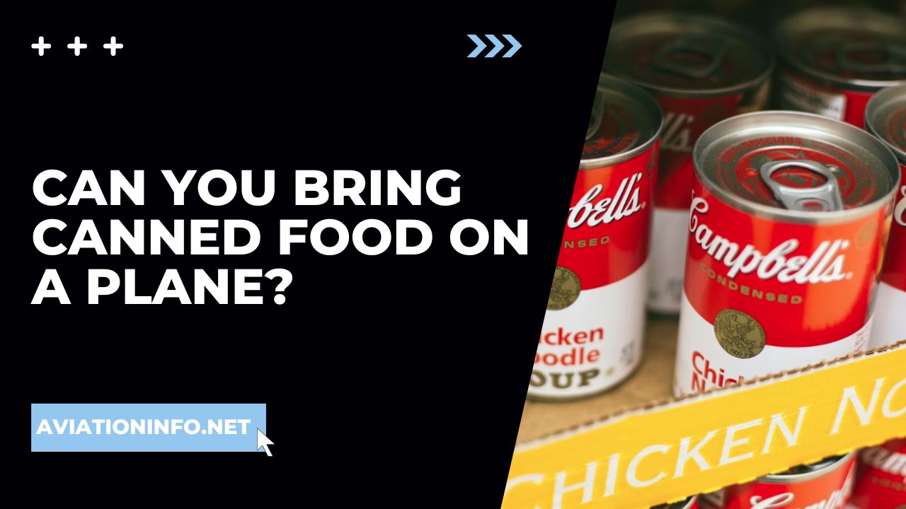 Can You Bring Canned Food On A Plane Aviation Info