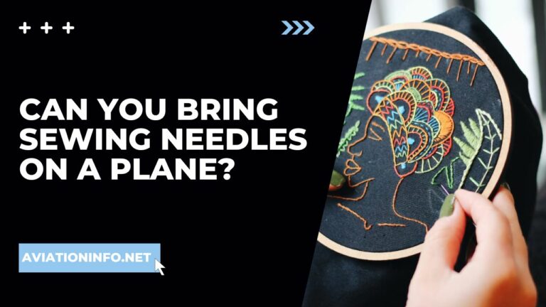 Can You Bring Sewing Needles On A Plane